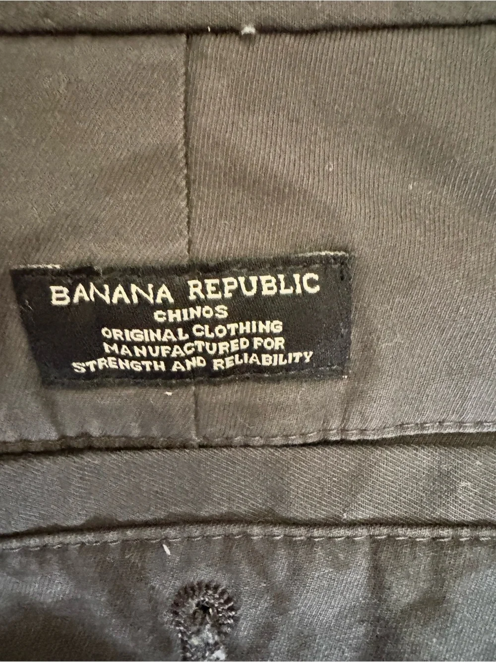Banana Republic Men's Gray Chinos